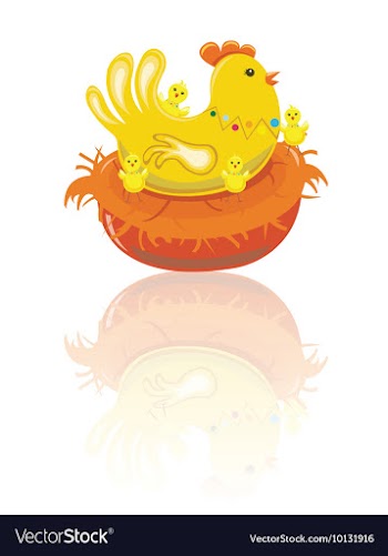 Easter vector image