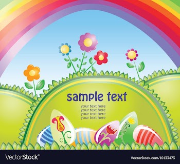 Easter vector image