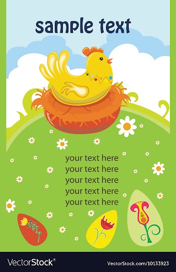 Easter vector image