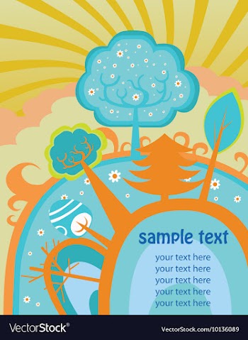 Easter vector image