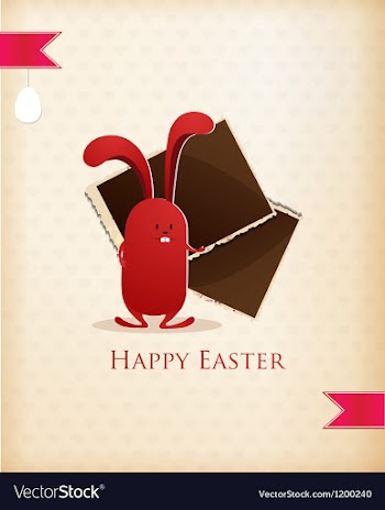 Easter vector image