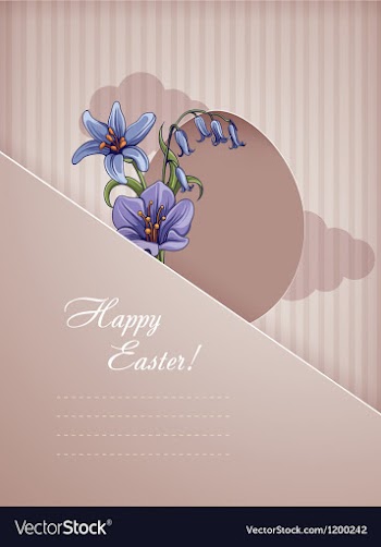 Easter vector image