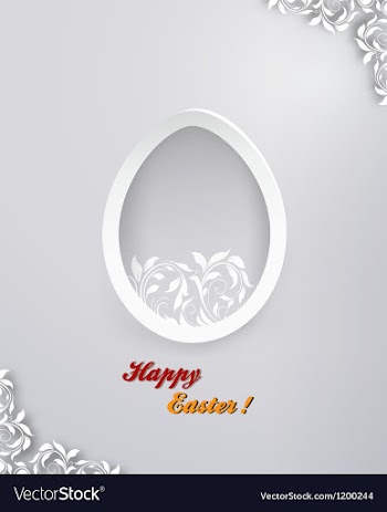 Easter vector image