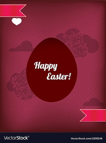 Easter vector image