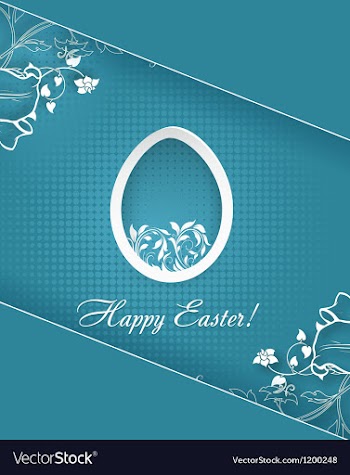 Easter vector image