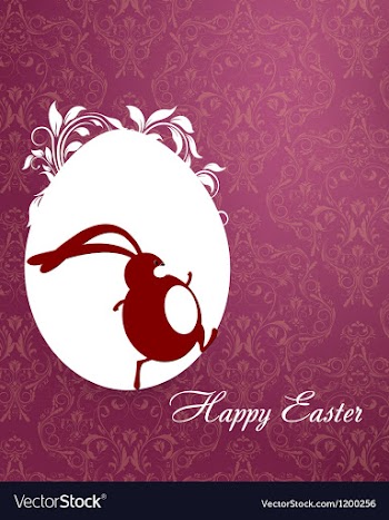 Easter vector image
