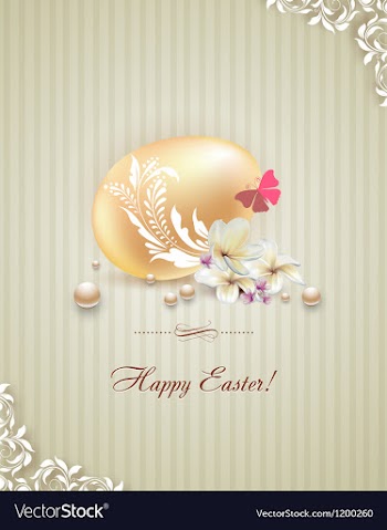 Easter vector image