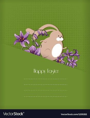 Easter vector image