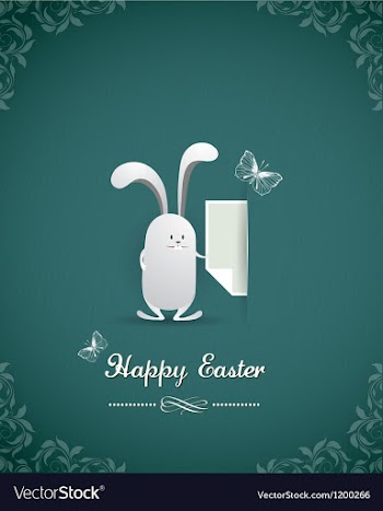 Easter vector image