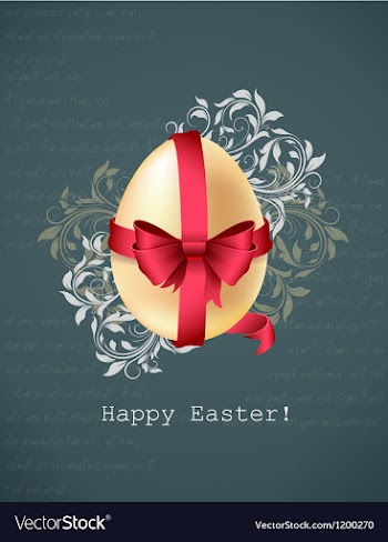 Easter vector image