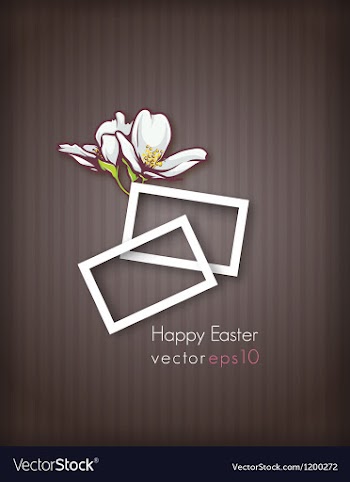 Easter vector image