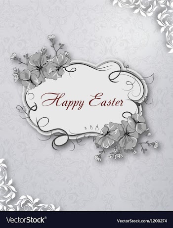 Easter vector image