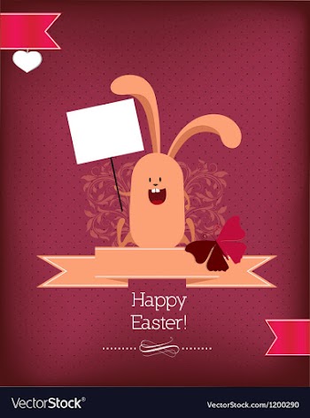 Easter vector image