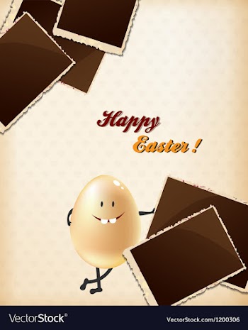 Easter vector image