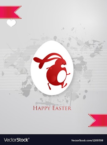 Easter vector image