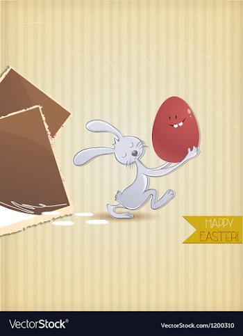 Easter vector image