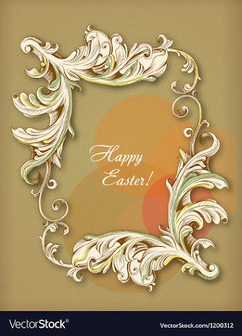 Easter vector image