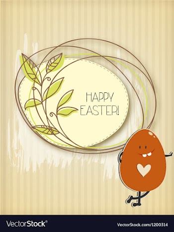 Easter vector image