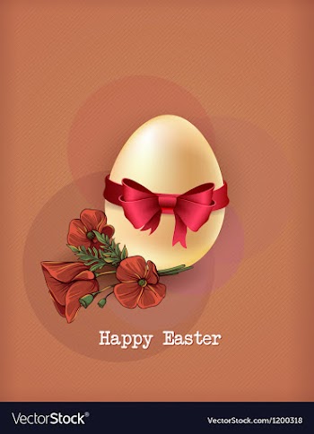 Easter vector image