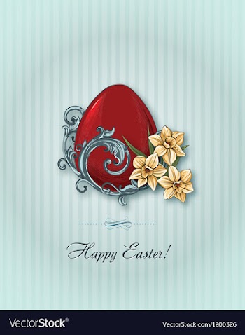 Easter vector image