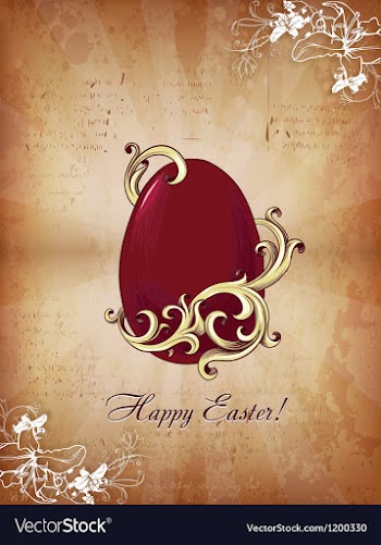 Easter vector image
