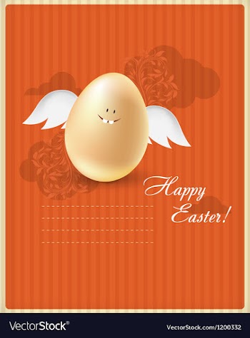 Easter vector image