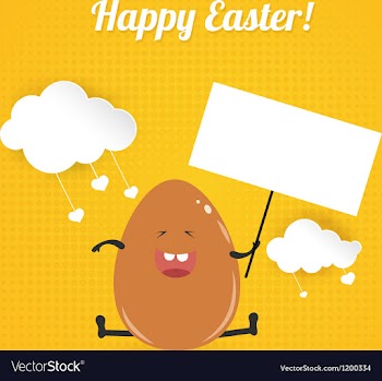 Easter vector image