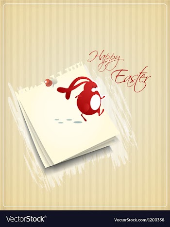 Easter vector image