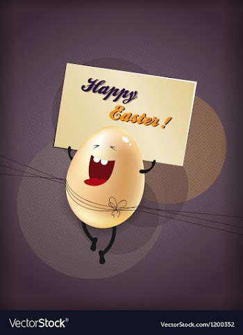 Easter vector image