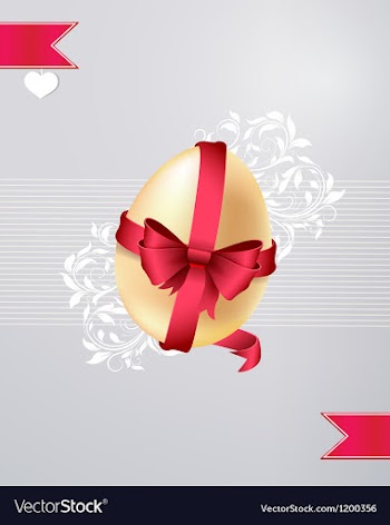 Easter vector image