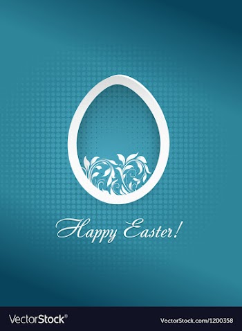 Easter vector image