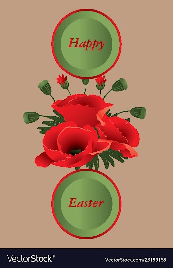 Easter vector image
