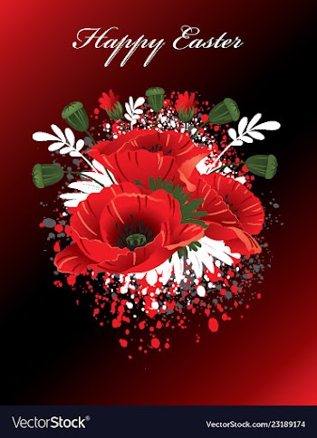 Easter vector image