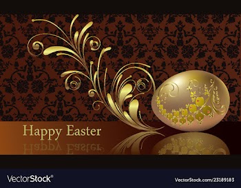 Easter vector image