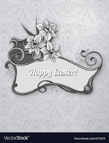 Easter vector image