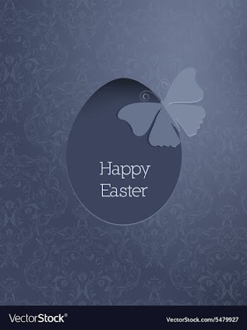 Easter vector image