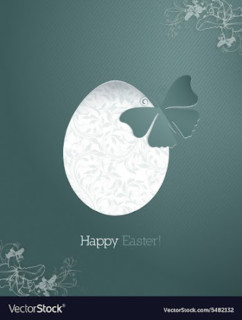 Easter vector image
