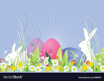 Easter vector image