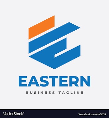 eastern - e logo template