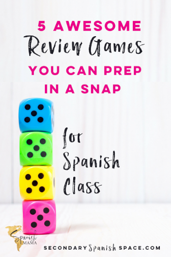 Easy review games for Spanish class that are no-prep and totally ...