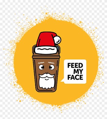 Eat, Drink And Be Merry For Sure But Check Out Our - Cartoon