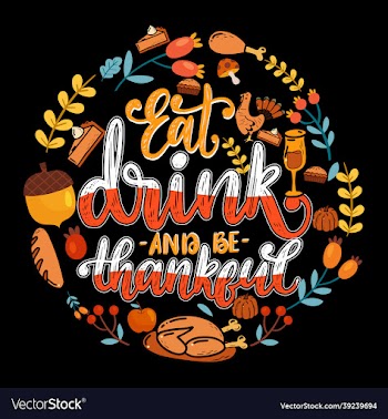 eat drink and be thankful