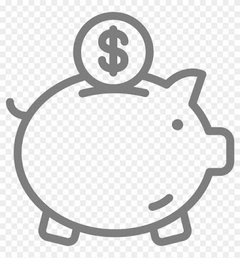 Eat Out Less &amp; Save Money - Botellon De Agua Vector Svg