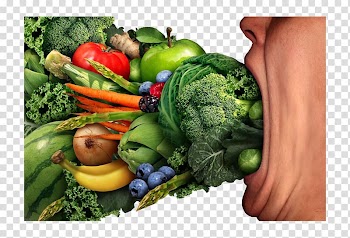 Eating Healthy diet Fruit, Mouth to eat vegetables transparent background PNG clipart
