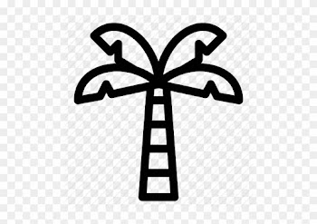 Eco, Ecology, Environment, Line Icon, Nature, Palm, - Png Palm Tree Icon