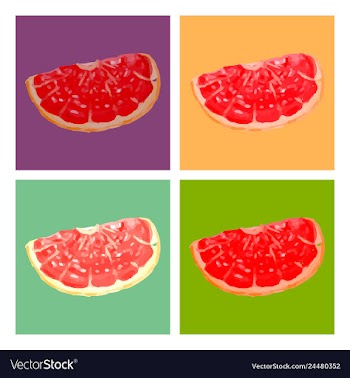 Eco food menu background watercolor hand drawn vector image
