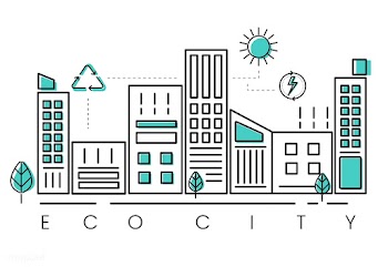 Eco friendly city vector  | Free stock vector - 77348
