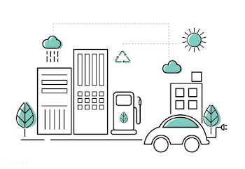 Eco friendly city vector  | Free stock vector - 77360