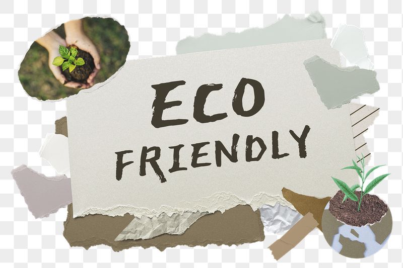 Eco friendly png word sticker | Free PNG - rawpixel