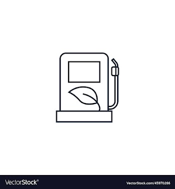 eco gas station creative icon from ecology icons